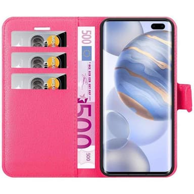 Honor 30 PRO Plånboksfodral Skal (Rosa)