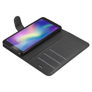 ZTE Blade A5 2019 Plånboksfodral Skal (Svart)