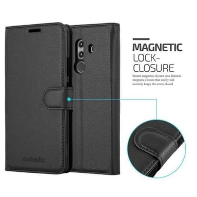 Huawei MATE 10 PRO Plånboksfodral Skal (Svart)