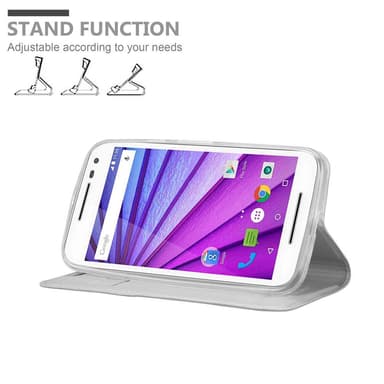 Motorola MOTO G3 Fodral Skal Case (Silver)