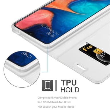 Samsung Galaxy A10e / A20e Fodral Skal Case (Silver)