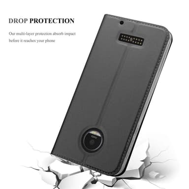 Motorola MOTO Z PLAY Fodral Skal Case (Svart)