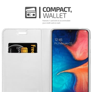 Samsung Galaxy A10e / A20e Fodral Skal Case (Silver)