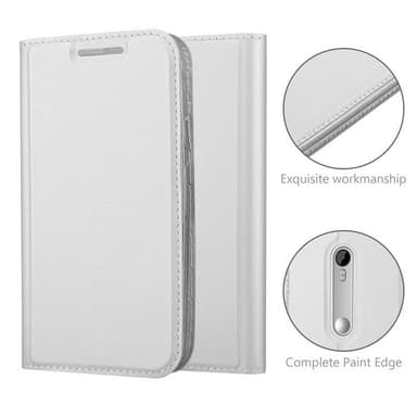 Motorola MOTO G3 Fodral Skal Case (Silver)