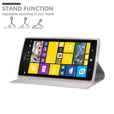 Nokia Lumia 1520 Fodral Skal Case (Silver)