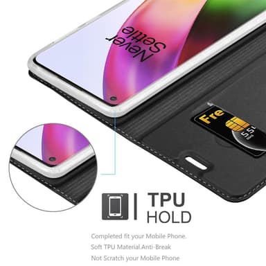OnePlus 8 Fodral Skal Case (Svart)