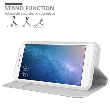 Xiaomi Mi MAX 2 Fodral Skal Case (Silver)