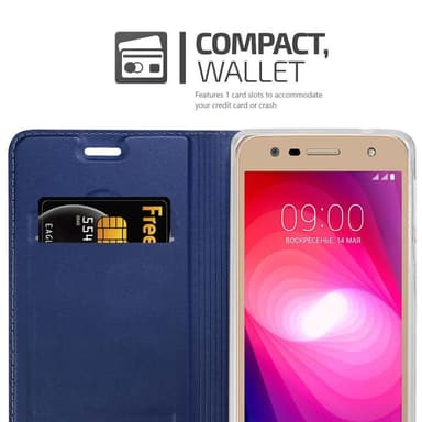 LG X POWER 2 Fodral Skal Case (Blå)