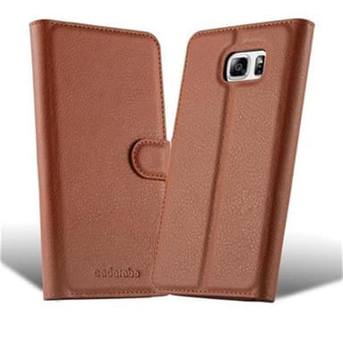 Samsung Galaxy NOTE 5 Plånboksfodral Skal (Brun)