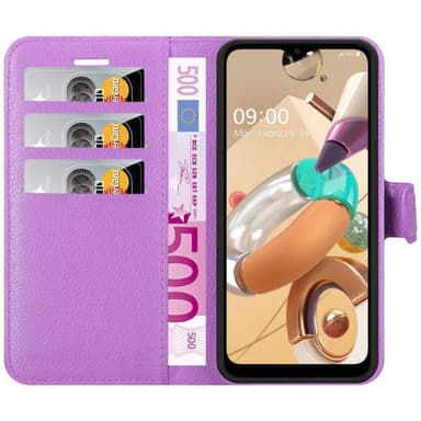 LG K41S Plånboksfodral Skal (Lila)
