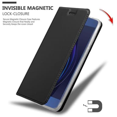 Honor 8 / 8 PREMIUM Fodral Skal Case (Svart)