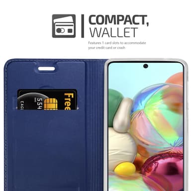 Samsung Galaxy A71 5G Fodral Skal Case (Blå)