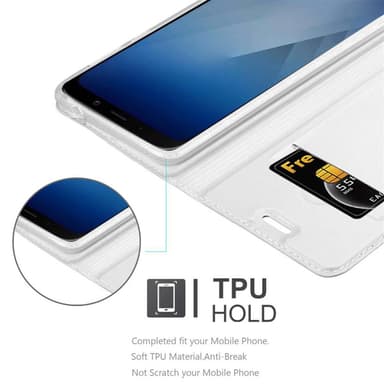 Samsung Galaxy J6 2018 Fodral Skal Case (Silver)