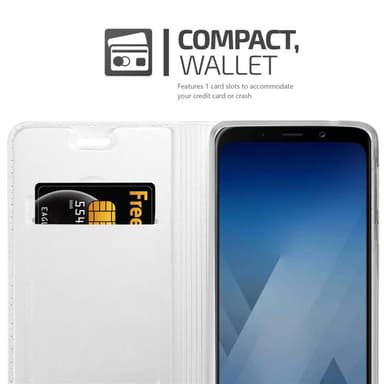 Samsung Galaxy J6 2018 Fodral Skal Case (Silver)