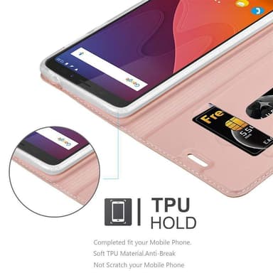WIKO VIEW XL Fodral Skal Case (Rosa)