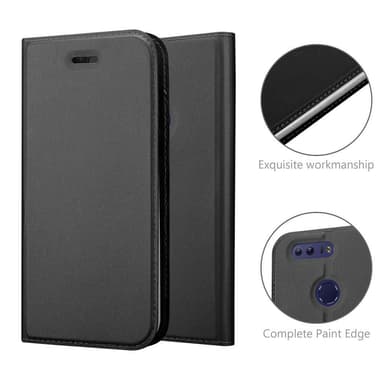 Honor 8 / 8 PREMIUM Fodral Skal Case (Svart)