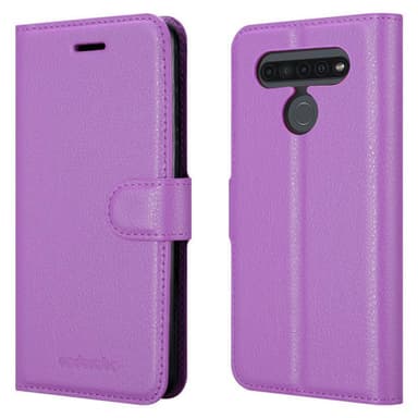 LG K41S Plånboksfodral Skal (Lila)