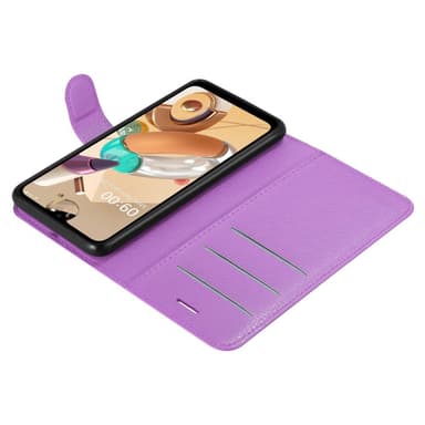 LG K41S Plånboksfodral Skal (Lila)
