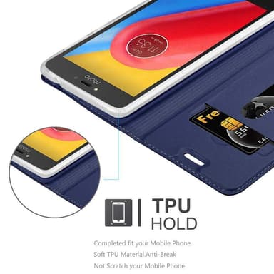 Motorola MOTO C PLUS Fodral Skal Case (Blå)