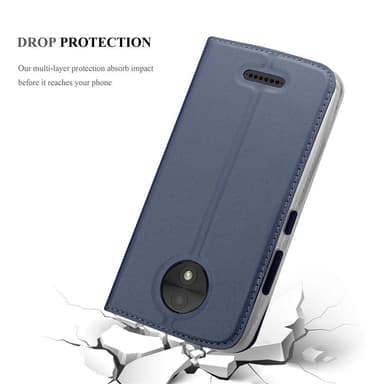 Motorola MOTO C PLUS Fodral Skal Case (Blå)