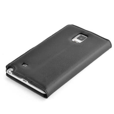 Samsung Galaxy NOTE 4 Plånboksfodral Skal (Svart)