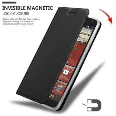 Motorola MOTO G2 Fodral Skal Case (Svart)