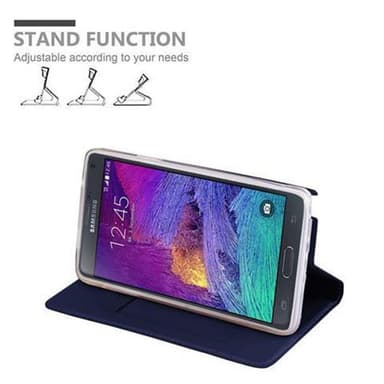 Samsung Galaxy NOTE 4 Fodral Skal Case (Blå)