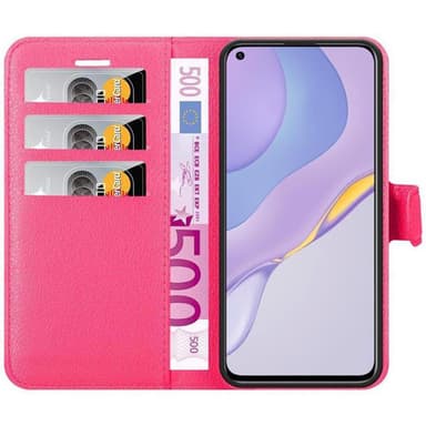 Huawei NOVA 7 5G Plånboksfodral Skal (Rosa)