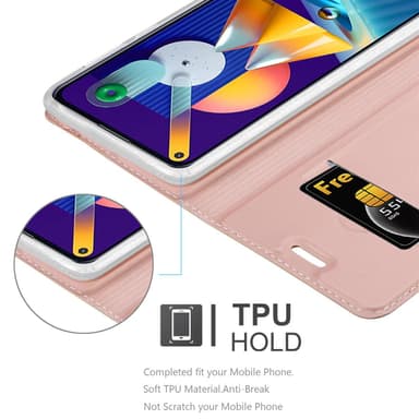 Samsung Galaxy A11 / M11 Fodral Skal Case (Rosa)