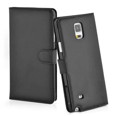 Samsung Galaxy NOTE 4 Plånboksfodral Skal (Svart)