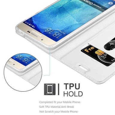 Samsung Galaxy A8 2015 Fodral Skal Case (Silver)