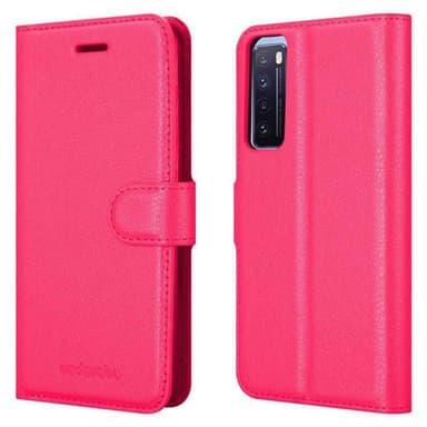 Huawei NOVA 7 5G Plånboksfodral Skal (Rosa)