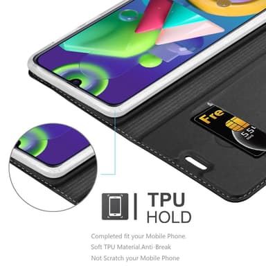 Samsung Galaxy M31 Fodral Skal Case (Svart)