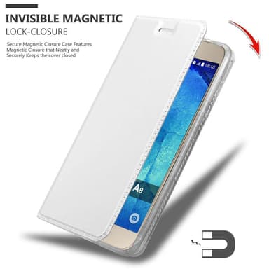 Samsung Galaxy A8 2015 Fodral Skal Case (Silver)