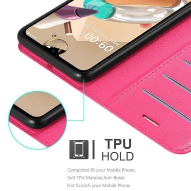 LG K41S Plånboksfodral Skal (Rosa)