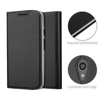Motorola MOTO G2 Fodral Skal Case (Svart)