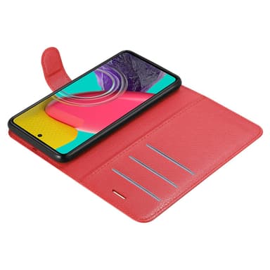 Samsung Galaxy M53 5G Plånboksfodral Skal (Röd)