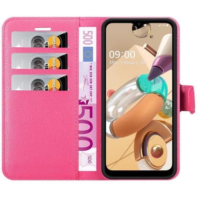 LG K41S Plånboksfodral Skal (Rosa)