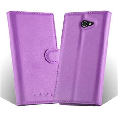 Sony Xperia M2 / M2 AQUA Plånboksfodral Skal (Lila)