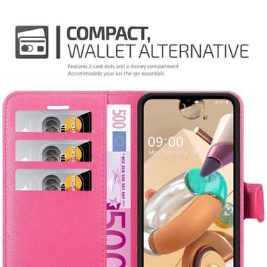 LG K41S Plånboksfodral Skal (Rosa)