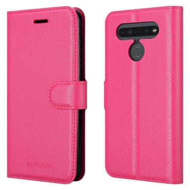 LG K41S Plånboksfodral Skal (Rosa)