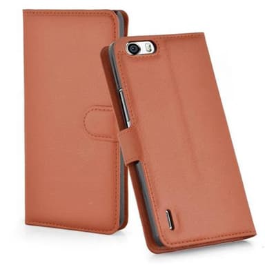 Honor 6 PLUS Plånboksfodral Skal (Brun)
