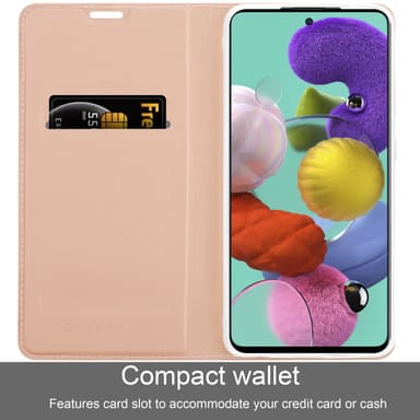 Samsung Galaxy A51 5G Fodral Skal Case (Rosa)