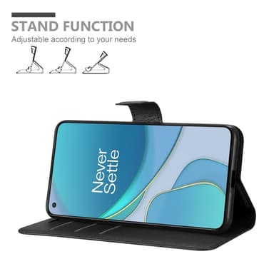 OnePlus 8T Plånboksfodral Skal (Svart)