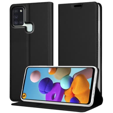 Samsung Galaxy A21s Fodral Skal Case (Svart)