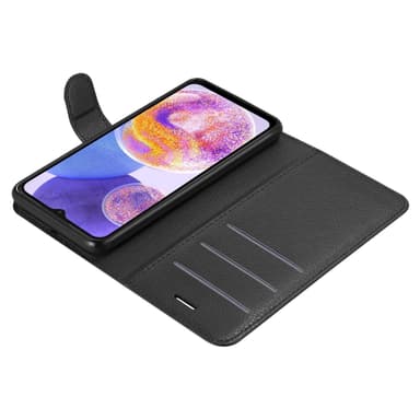 Samsung Galaxy A23 4G Plånboksfodral Skal (Svart)