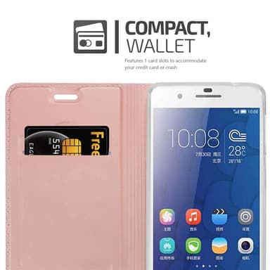Honor 6 PLUS Fodral Skal Case (Rosa)