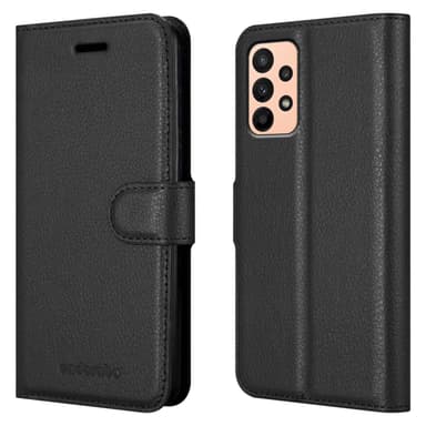 Samsung Galaxy A23 4G Plånboksfodral Skal (Svart)