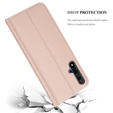Honor 20 / 20S / Huawei NOVA 5T Fodral Skal Case (Rosa)