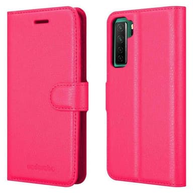Huawei NOVA 7 SE Plånboksfodral Skal (Rosa)
